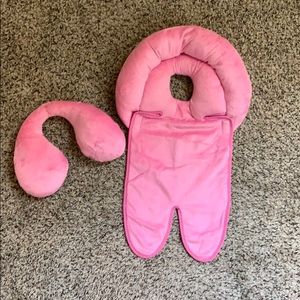 Newborn baby car seat insert